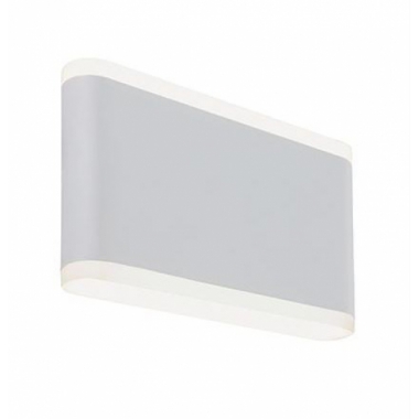 APPLIQUE DA ESTERNO LED WAVE 7W+7W 4000K BIANCO - SOVIL 99134/02 product photo Photo 01 3XL