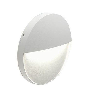 LAMPADA SEGNAPASSO DA PARETE LED GEO ROUND 6W 4000K - SOVIL 99157/02 product photo Photo 01 3XL