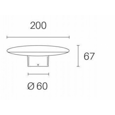 TESTAPALO LED HEAD 18W 4000K GRIGIO - SOVIL 99504/16 product photo Photo 02 3XL