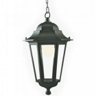 LAMPADA SOSPENSIONE ESAGONALE E27 ASSISI NERO - SOVIL 302/06 product photo