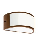 APPLIQUE DA ESTERNO UMBE APERTA E27 CORTEN - SOVIL 473/36 product photo