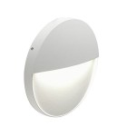 LAMPADA SEGNAPASSO DA PARETE LED GEO ROUND 6W 4000K - SOVIL 99157/02 product photo