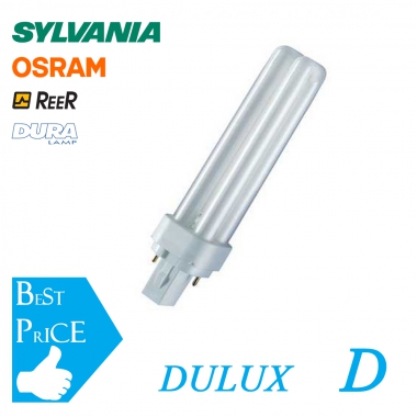 LAMPADA FLUORESCENTE DULUX D A - SYLVANIA 0025910 product photo Photo 02 3XL