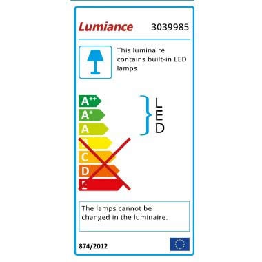 LUMINA BLADE LED 2700K BIANCO - SYLVANIA 3039985 - SYLVANIA 3039985 product photo Photo 02 3XL