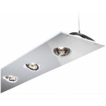 PLAFONIERA SHERAZADE MODULO PLANARE SENZA CORPI ILLUMINANTI PER SISTEMA MODULARE A SOSPENSIONE BIANCO - TARGETTI SANKEY 1T2146 product photo