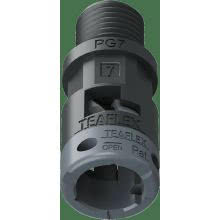 RACC.NERO   IP66 SM07  PG07 - TEAFLEX 6BSM07P07 - TEAFLEX 6BSM07P07 product photo