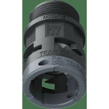 RACC.NERO   IP66 SM17  M25X1,5 - TEAFLEX 6BSM17M25 - TEAFLEX 6BSM17M25 product photo
