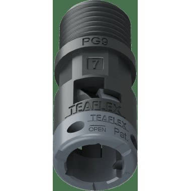 RACC.NERO   IP66 SM07  PG09 - TEAFLEX 6BSM07P09 - TEAFLEX 6BSM07P09 product photo Photo 01 3XL