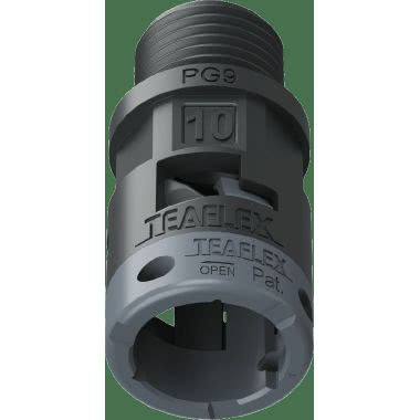 RACC.NERO   IP66 SM10  PG09 - TEAFLEX 6BSM10P09 - TEAFLEX 6BSM10P09 product photo Photo 01 3XL