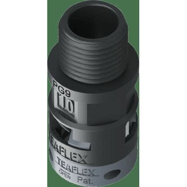 RACC.NERO   IP66 SM10  PG09 - TEAFLEX 6BSM10P09 - TEAFLEX 6BSM10P09 product photo Photo 02 3XL