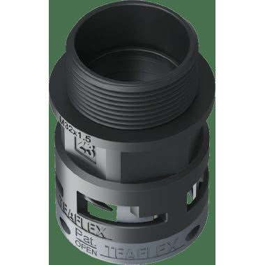 RACC.NERO   IP66 SM23  M32X1,5 - TEAFLEX 6BSM23M32 - TEAFLEX 6BSM23M32 product photo Photo 02 3XL