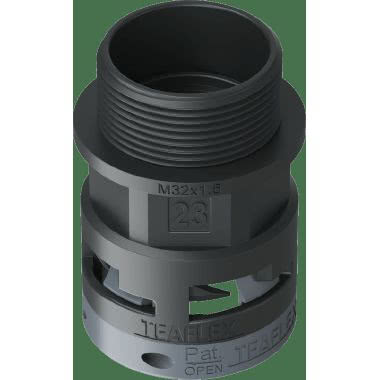 RACC.NERO   IP66 SM23  M32X1,5 - TEAFLEX 6BSM23M32 - TEAFLEX 6BSM23M32 product photo Photo 03 3XL
