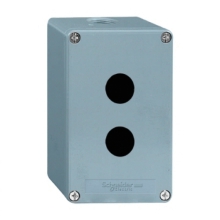 PULSANTIERA VUOTA XAPM Ø22 LEGA DI ZINCO 2 FORI - TELEMECANIQUE GALLI XAPM2502 product photo