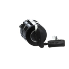 TESTA SELETTORE CHIAVE Ø 22 - 2 POSIZIONI - RONIS 455 - ESTRAZIONE CHIAVE SX - TELEMECANIQUE GALLI ZB4BG2 product photo