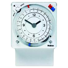 SUL 289 H INTERRUTTORE TEMPO ORARIO ANALOGICO 72X72 24H/7G CAV. 1CAN RC - THEBEN SUL289H product photo
