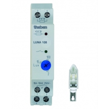 INTERRUTTORE CREPUSCOLARE 1 MODULO 1 CANALE SENS.PARETE IP 5 - THEBEN LU108IP54 product photo