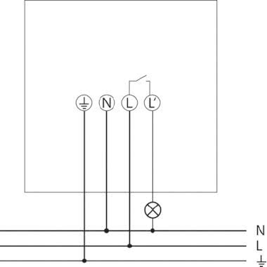 THEBEN LUXAS180/180NE - Theben theLuxa S180 BK rilevatore di movimento PIR da parete 180° - THEBEN LUXAS180/180NE - THEBEN LUXAS180/180NE product photo Photo 04 3XL