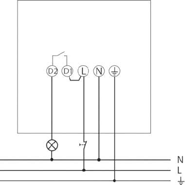 THEBEN RILEVATORE DI MOVIMENTO PIR THELUXA P300 WH DA PARETE BIANCO - THEBEN LUXAP300BI product photo Photo 03 3XL