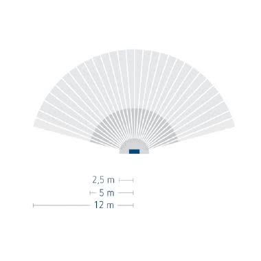 RIVELATORE MOVIMENTO PARETE CON FARO - THEBEN LUXA102/500B product photo Photo 02 3XL