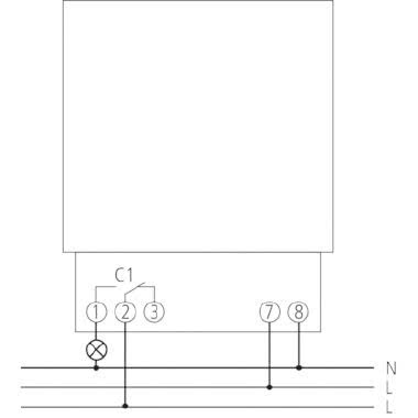 SUL 289 H INTERRUTTORE TEMPO ORARIO ANALOGICO 72X72 24H/7G CAV. 1CAN RC - THEBEN SUL289H product photo Photo 02 3XL