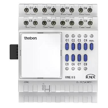 ATTUATORE DI COMMUTAZIONE A 8 CANALI MIX2 - THEBEN RME8SKNX - THEBEN RME8SKNX product photo Photo 01 3XL