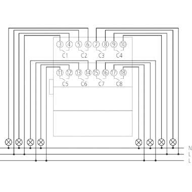 ATTUATORE DI COMMUTAZIONE A 8 CANALI MIX2 - THEBEN RME8SKNX - THEBEN RME8SKNX product photo Photo 02 3XL