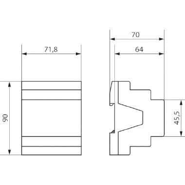 ATTUATORE DI COMMUTAZIONE A 8 CANALI MIX2 - THEBEN RME8SKNX - THEBEN RME8SKNX product photo Photo 03 3XL