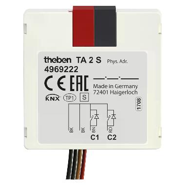 TA 2 S KNX INGR BINARIO RETROFRUTTO 2CAN - THEBEN 4969222 - THEBEN 4969222 product photo Photo 01 3XL