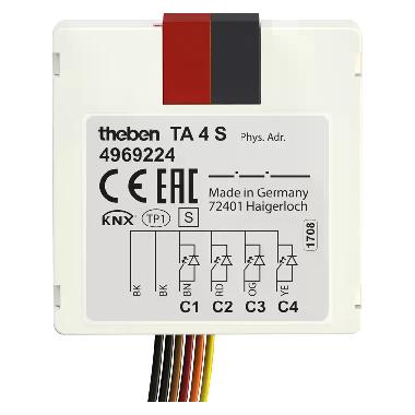 TA 4 S KNX INGR BINARIO RETROFRUTTO 4CAN - THEBEN 4969224 - THEBEN 4969224 product photo Photo 01 3XL