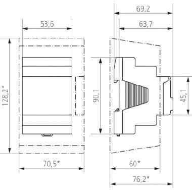 INT.ORAIRIO DIGIT.ANN.ASTRON.1CAN.1 INGR.EST. - THEBEN TR641TOP2 - THEBEN TR641TOP2 product photo Photo 03 3XL