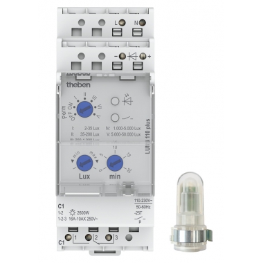 CREPUSCOLARE DIGITALE LUNA 110 PLUS AL - THEBEN LU110PLUSAL product photo Photo 01 3XL