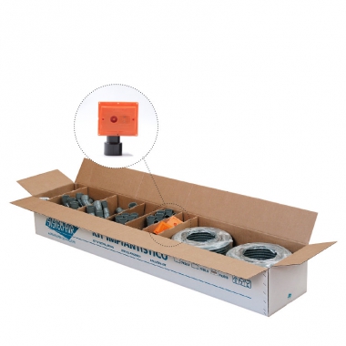 PRESA KIT IMPIANTISTICO 3 PUNTI - TECNOPLUS 7030/3 product photo Photo 01 3XL