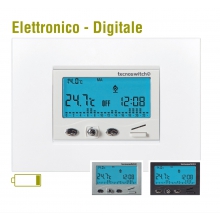 CRONOTERMOSTATO SETTIMANALE DA INCASSO MOD. - TECNOSWITCH CR515BI product photo