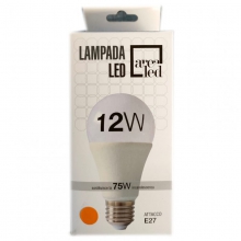 LAMPADA A LED GOCCIA 12W E27 BIANCO CALDO 3000K - TECNOSWITCH GO122BC product photo