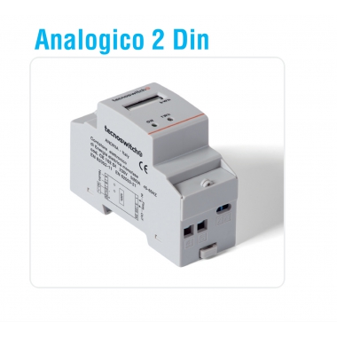 CONTATORE DI ENERGIA ELETTRICA MONOFASE 2 D - TECNOSWITCH CE102DI product photo Photo 01 3XL