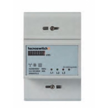 CONTATORE MECCANICO DI ENERGIA ELETTRICA TRIFASE CE304DI - TECNOSWITCH CE304DI product photo Photo 02 3XL