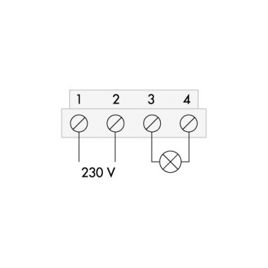 INTERRUTTORE CREPUSCOLARE UNIPOLARE DA ESTERNO TECNOSWITCH CR101ES - TECNOSWITCH CR101ES product photo Photo 03 3XL