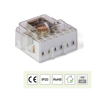 RELE' AD IMPULSI 1 SCAMBIO 24V - TECNOSWITCH RE024IN product photo Photo 01 3XL