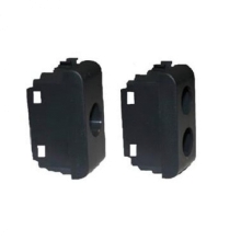 PLASTICHE PER PRESE COASSIALI 1 CONNETTORE TIPO GW CHORUS NERO - TELEVES 529115 product photo