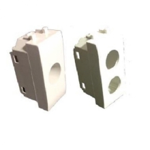 PLASTICA 2 FORI TIPO AVE DOMUS 100 BIANCA - TELEVES 529171 product photo