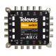 MULTISWITCH 5X5X8 F TERMINAL/CASCATA TERR.PASS - TELEVES 714303 - TELEVES 714303 product photo Photo 01 2XS