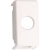 COVER ABB MYLOS  BIANCO 1 FORO - TELEVES 529193 product photo Photo 01 2XS
