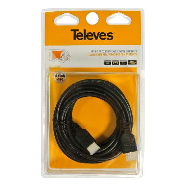 CAVO HDMI MASCHIO MASCHIO 5 M BLIS. - TELEVES 494503 - TELEVES 494503 product photo Photo 01 3XL