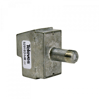 PRESA TERMINALE TV/SAT, 0DB CONNETTORE TIPO F - TELEVES 529103 product photo Photo 01 3XL