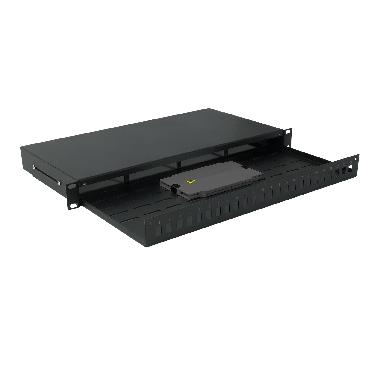 Ripiano 19' per Rack Per connettori SC - 24 connettori, 1U - TELEVES 533152 product photo Photo 01 3XL