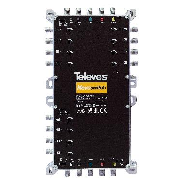 NEVOSWITCH 5X5X12 ''F'' TERMINAL/CASCATA - TELEVES 714504 - TELEVES 714504 - TELEVES 714504 product photo Photo 01 3XL
