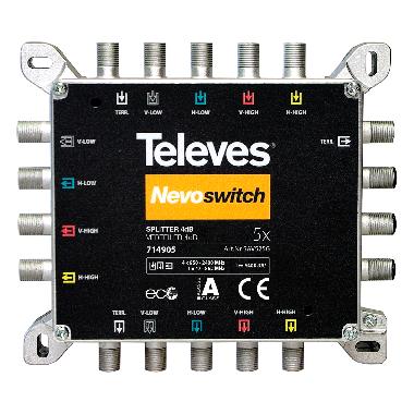 NEVOSWITCH DIVISORE 5X5X5 4/4DB - TELEVES 714905 - TELEVES 714905 - TELEVES 714905 product photo Photo 01 3XL