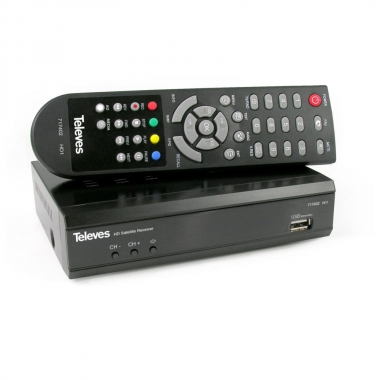 RICEVITORE SATELLITARE DIGITALE ZAPPER HD DVB-T2 HEVC/H.265 STRONG - TELEVES 717720 product photo Photo 02 3XL