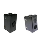 PLASTICHE PER PRESE COASSIALI 1 CONNETTORE TIPO AXOLUTE ANTRACITE - TELEVES 529145 product photo