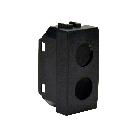 ADATTATORE DEMIX 2 FORI TIPO VIMAR EIKON - TELEVES 529160 - TELEVES 529160 - TELEVES 529160 product photo